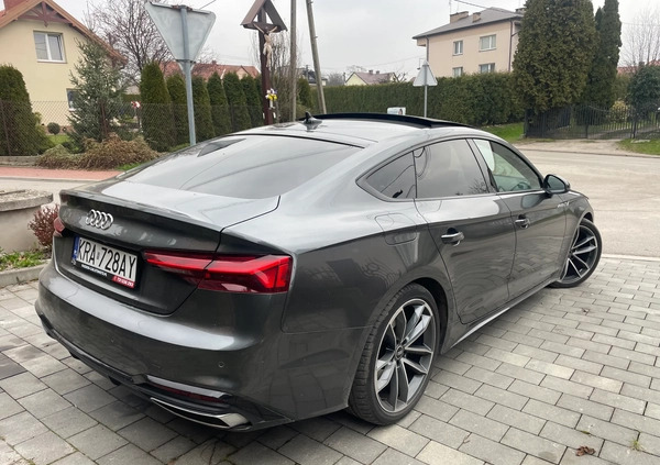 Audi A5 cena 164900 przebieg: 41530, rok produkcji 2022 z Ścinawa małe 254